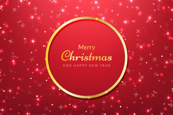 Download Sparkling Red Christmas Background - Premium Resources