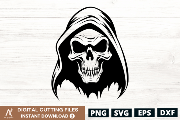 Download Halloween Ghost Skull SVG Design - 5 - Premium Resources