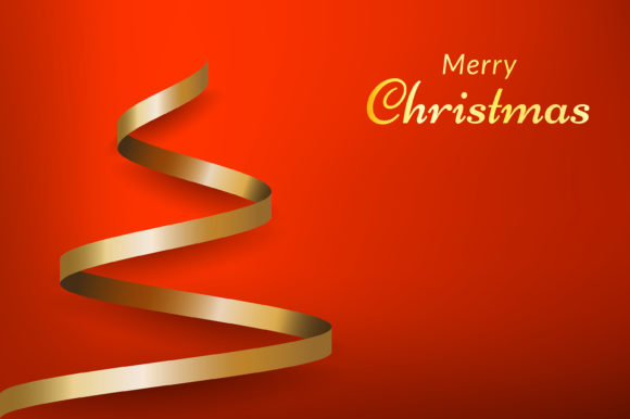 Download Red Christmas Background with Ribbon - Premium Bundle