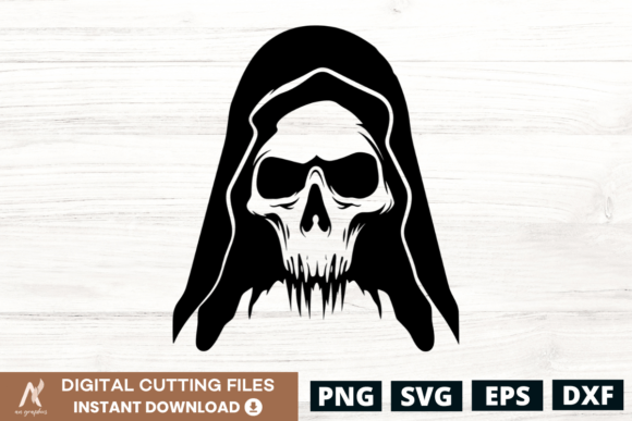 Download Halloween Ghost Skull SVG Design - 9 - Premium Resources