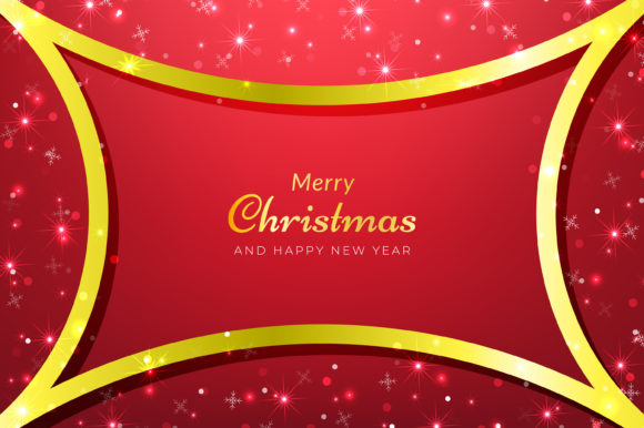 Download Sparkling Red Christmas Background - Premium Resources